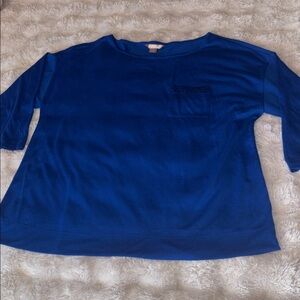 White stag  Blue Women's Top size L
